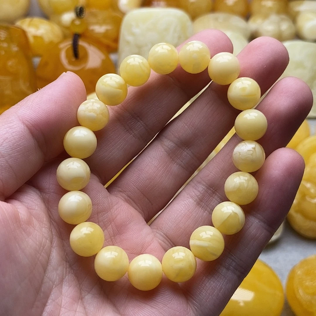 琥珀颈饰未镶嵌琥珀蜜蜡吊坠