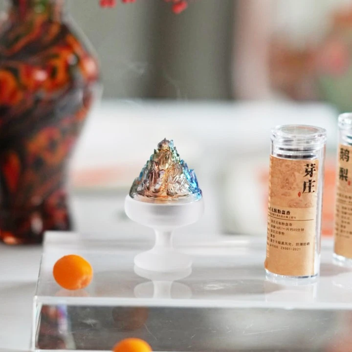 【奇居】中式琉璃博山炉香炉礼盒室内香薰炉摆件礼盒装