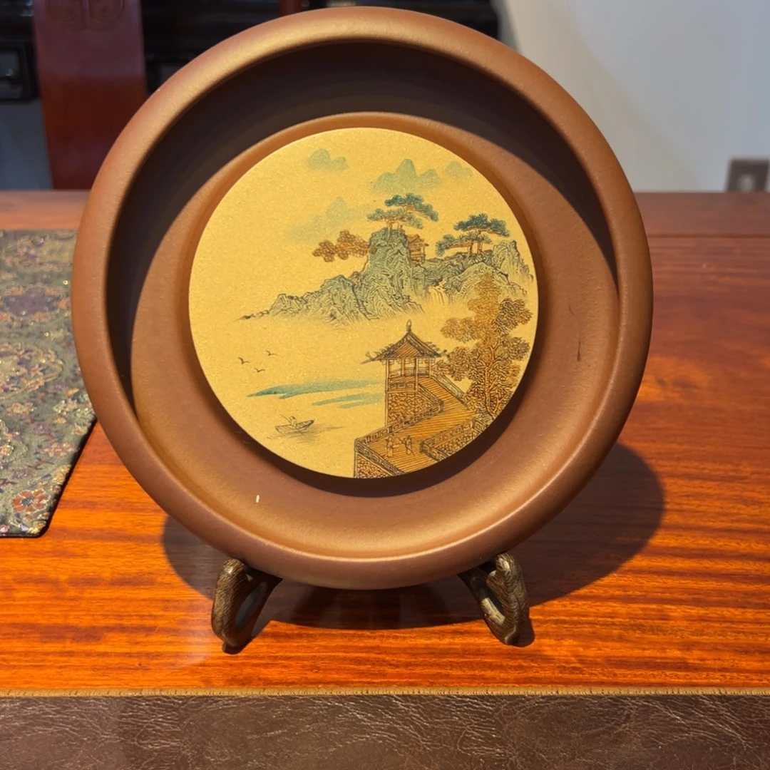 茶壶紫砂叶远翔壶承