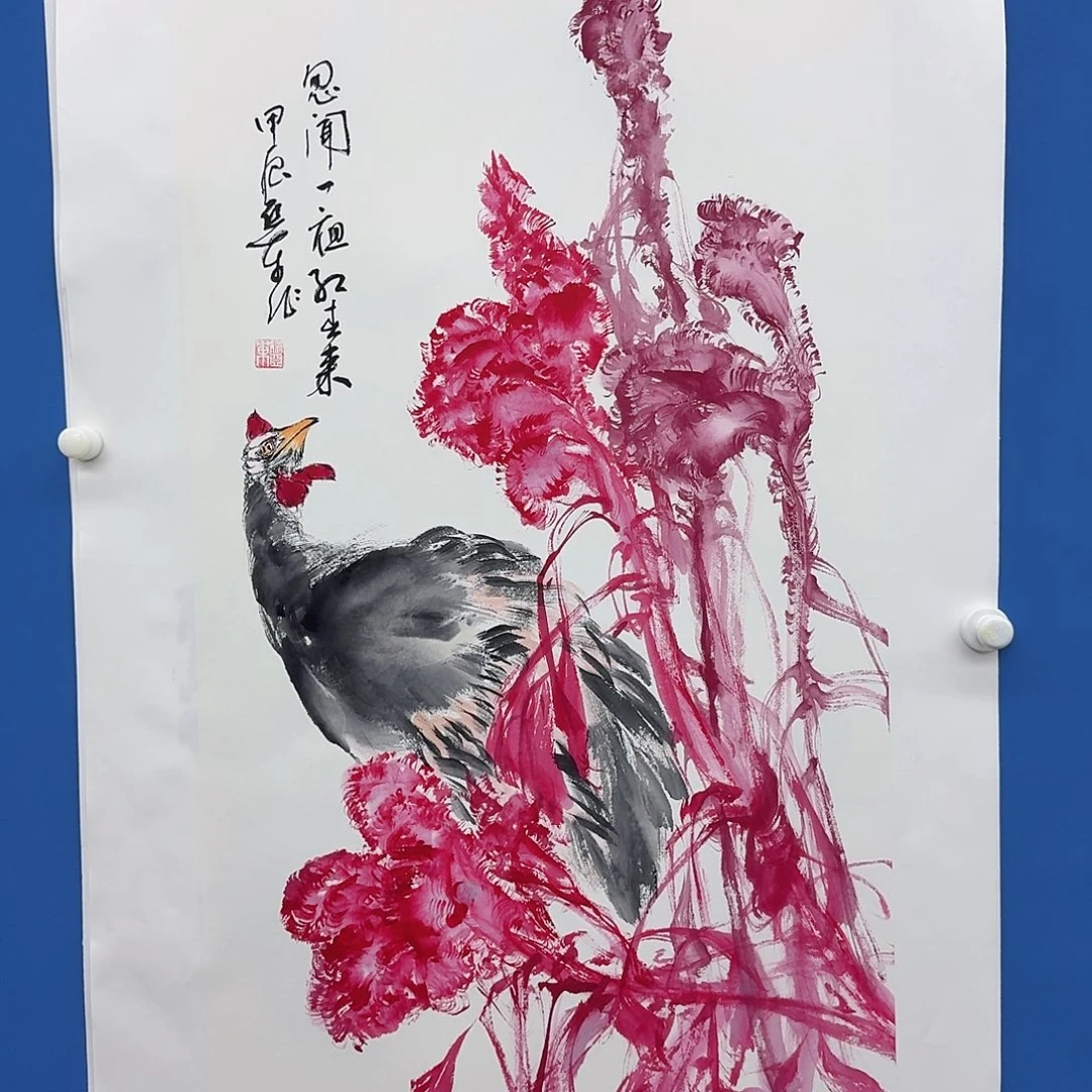 国画多次参加国内外大型画展