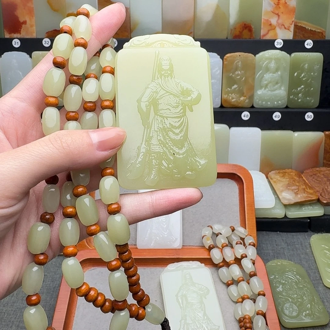 非金属方解石玉关公