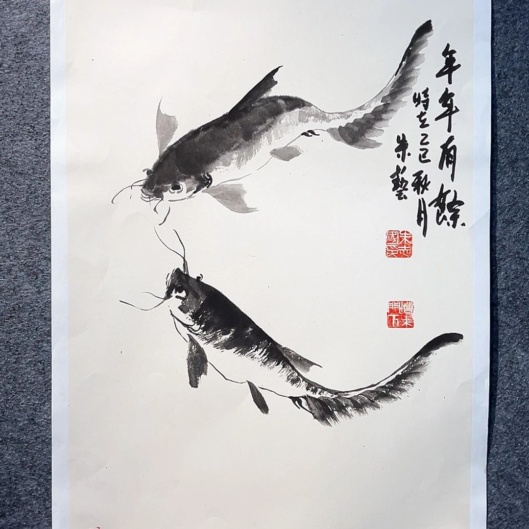 国画纯手绘系列画心