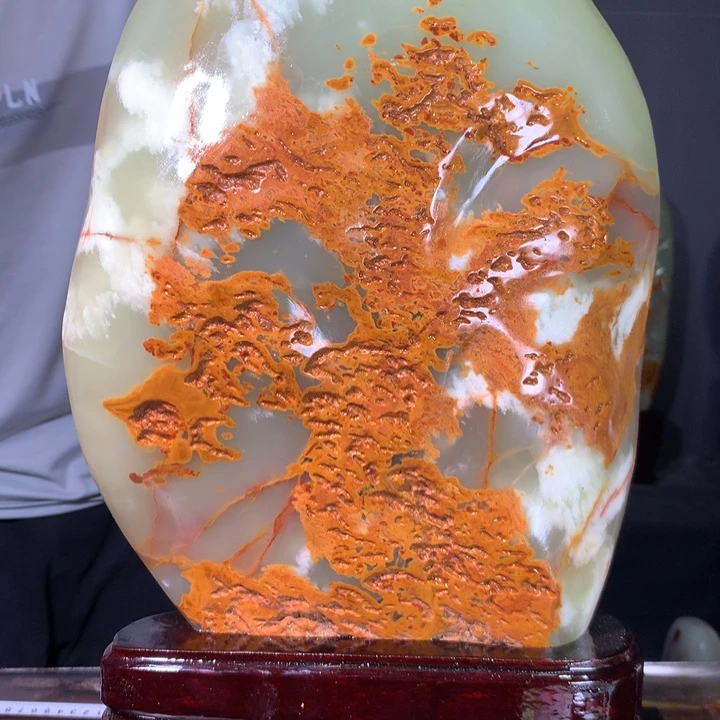石材天然原石摆件