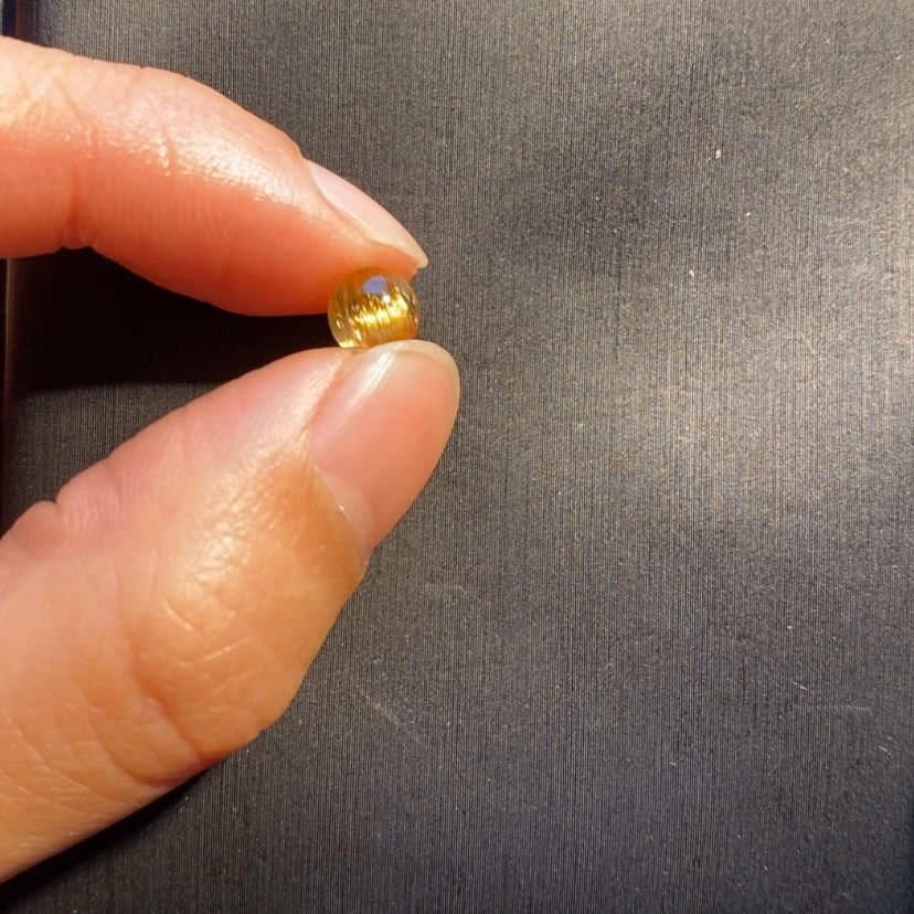 【闪购商品】发晶珠宝半成品未镶嵌容*"天然发晶单珠
