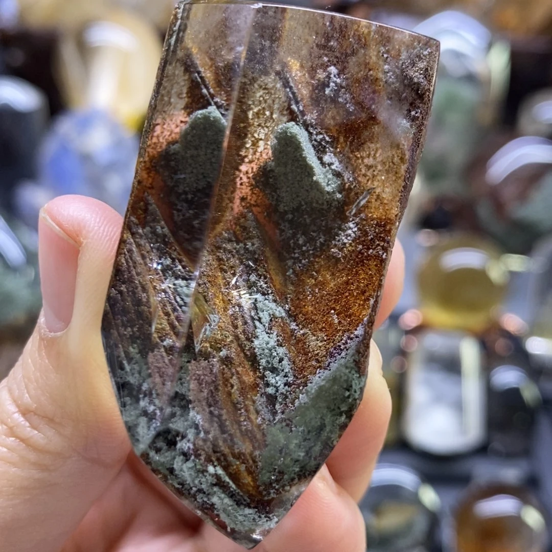 水晶未镶嵌珠宝半成品