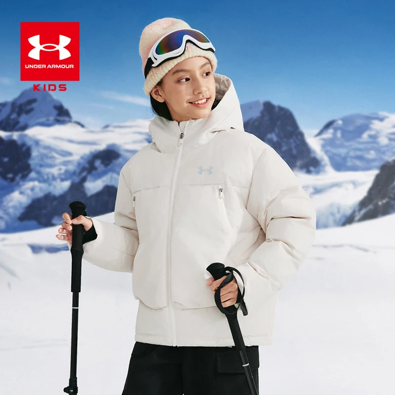 Under Armour/安德玛运动时尚休闲连帽简约潮流加厚秋冬季羽绒服