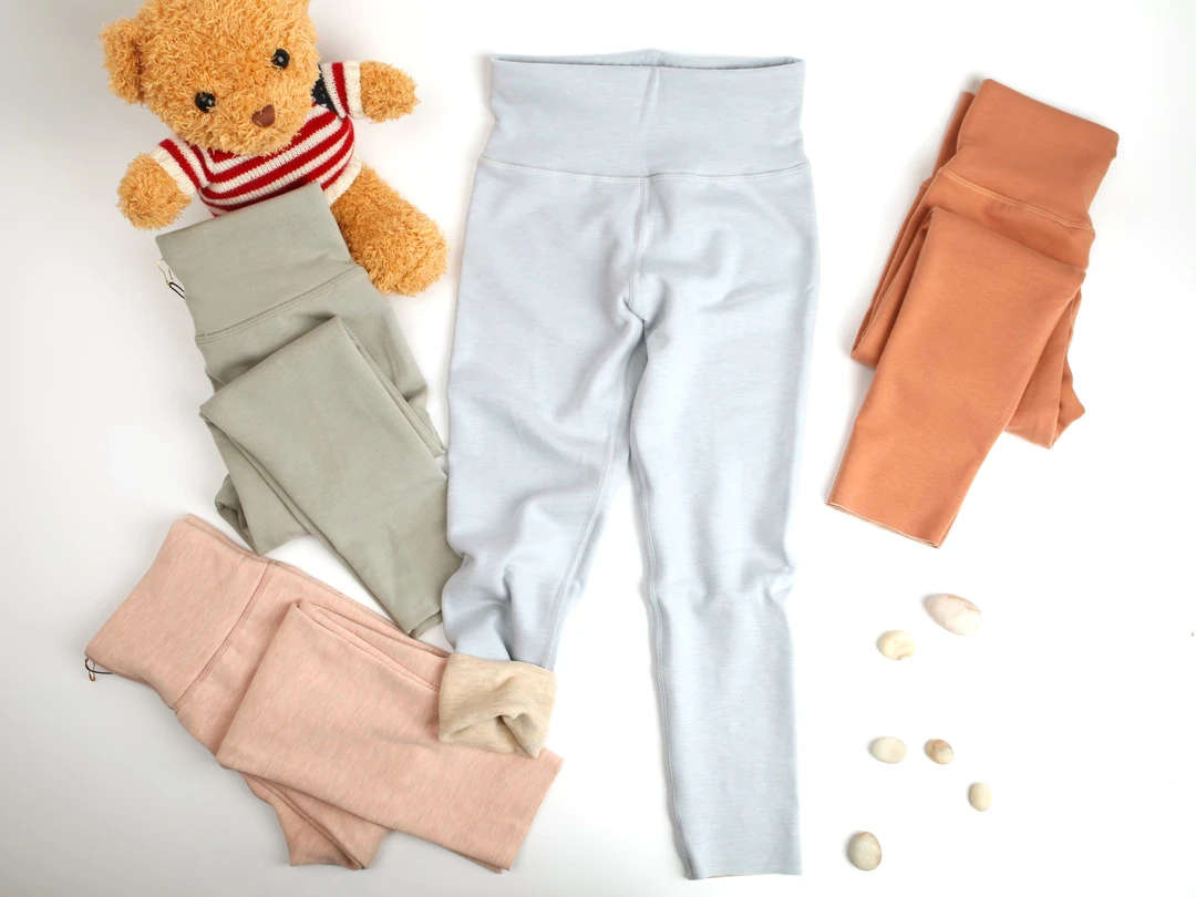 儿童蚕丝羴绒保暖裤YM008