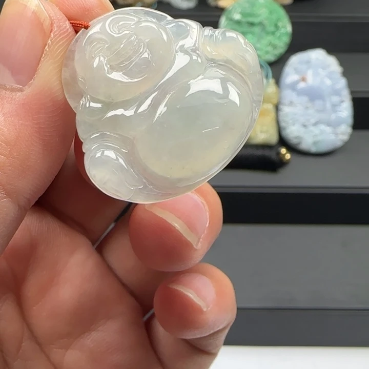 颈饰未镶嵌翡翠佛公