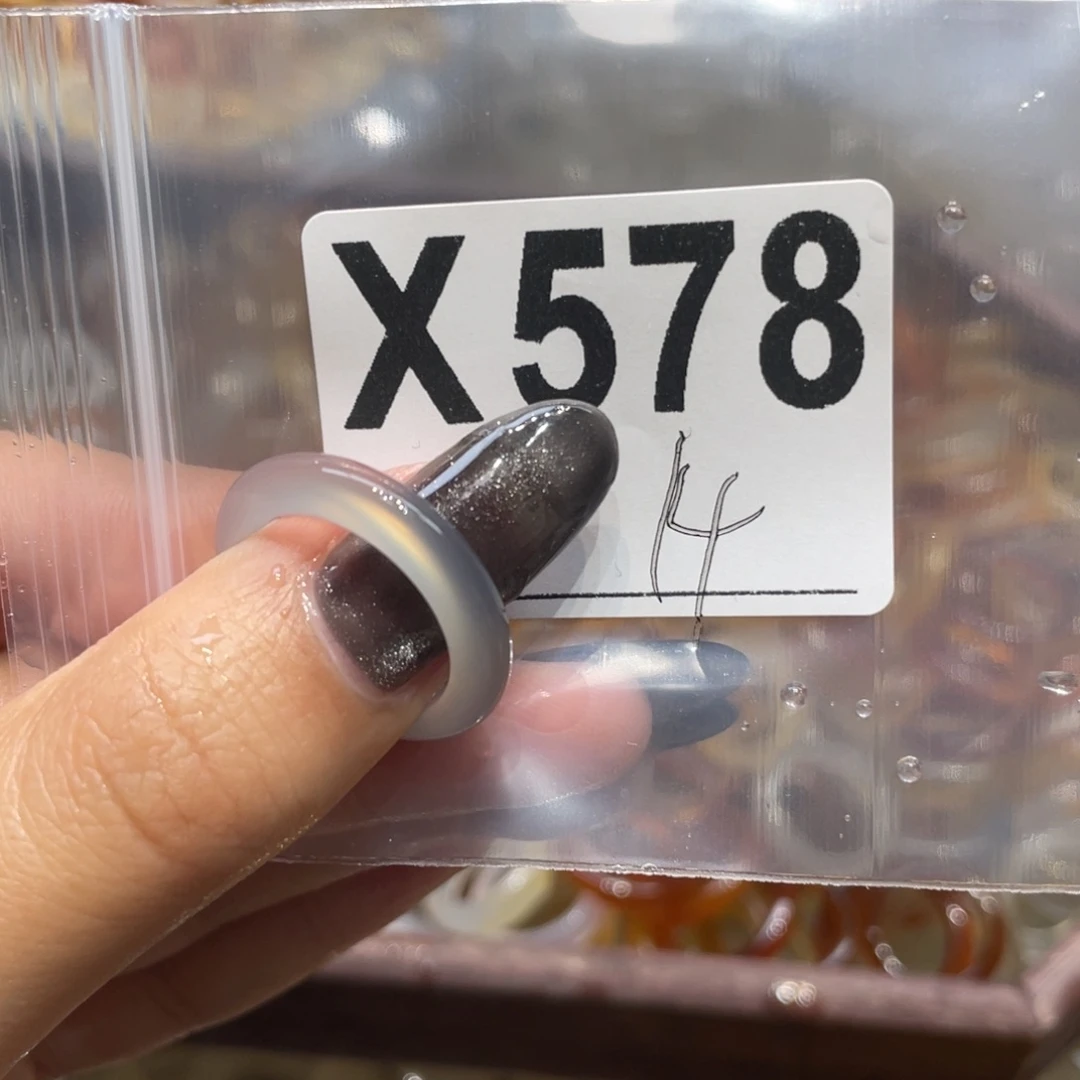 玛瑙/玉髓未镶嵌戒指578