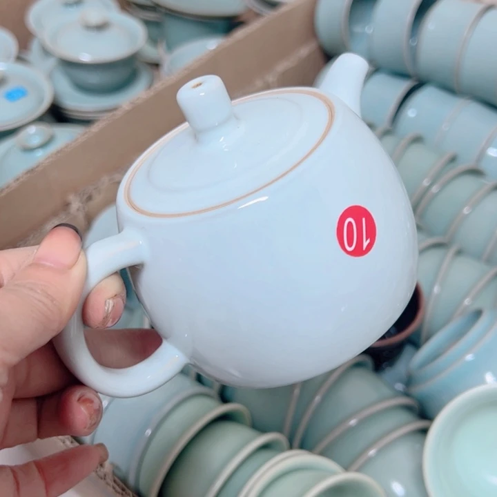 杯汝瓷原产地生产瑕品
