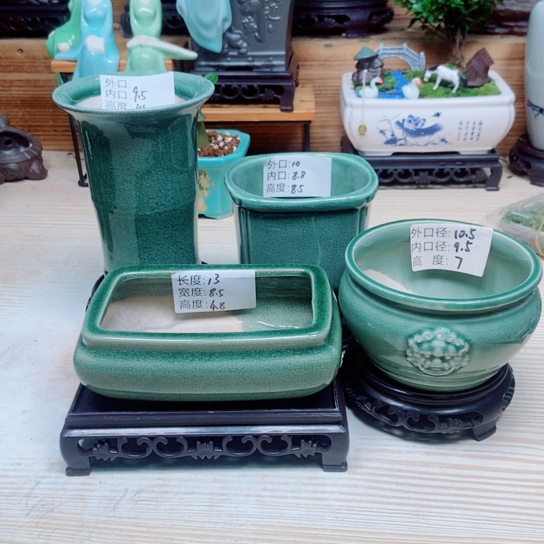 瓷片陶瓷花盆陶瓷艺术