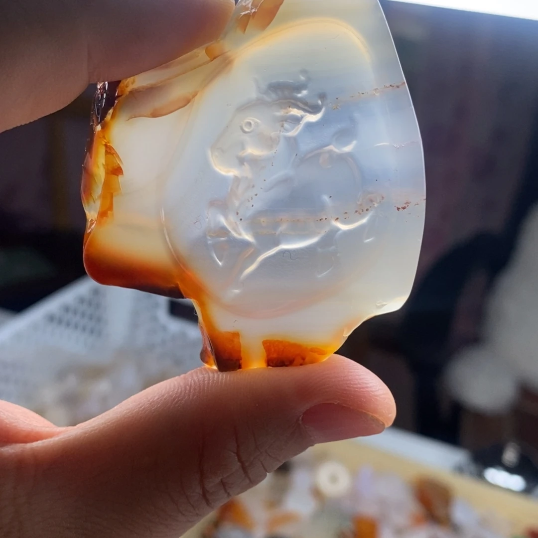 玛瑙/玉髓未镶嵌颈饰