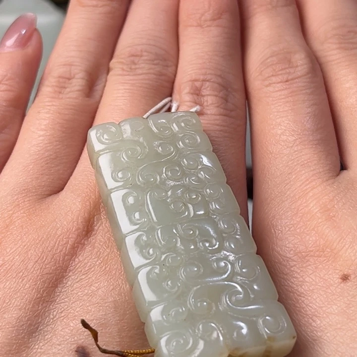 和田玉挂件未镶嵌阿*