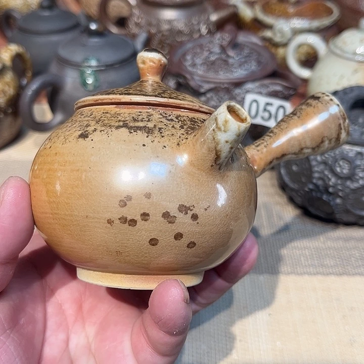 陶火器柴烧素烧66