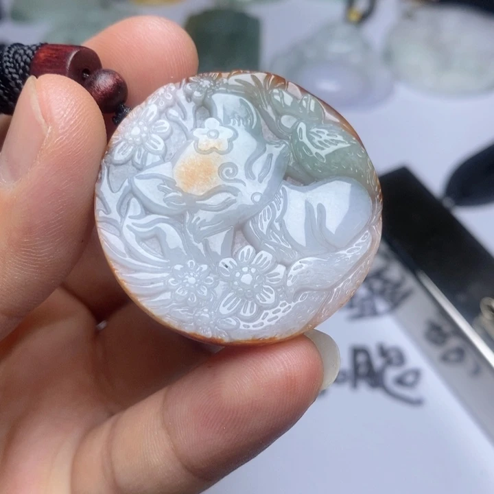 颈饰未镶嵌翡翠翡翠