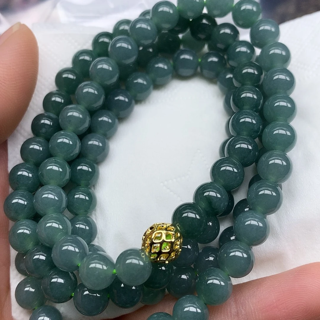 翡翠未镶嵌手链翡翠