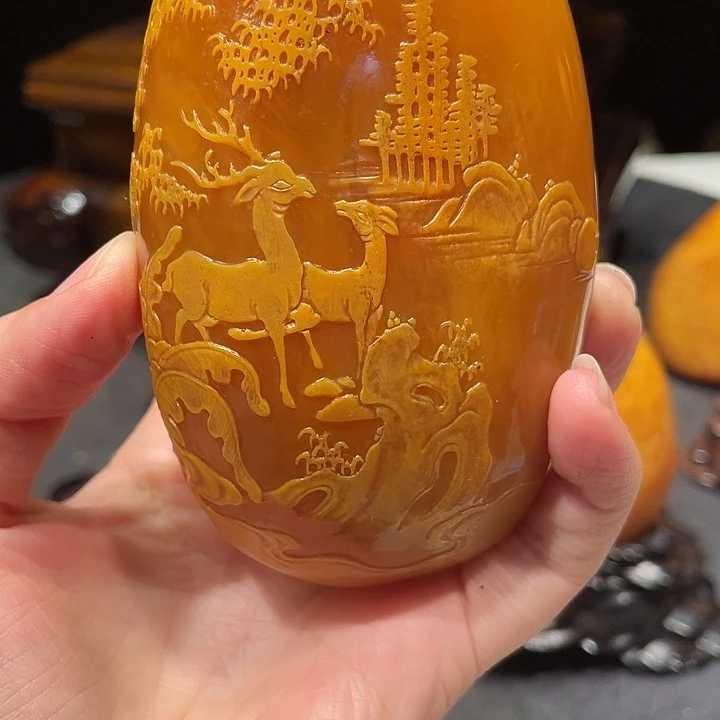 管***绪寿山石山水风光无限