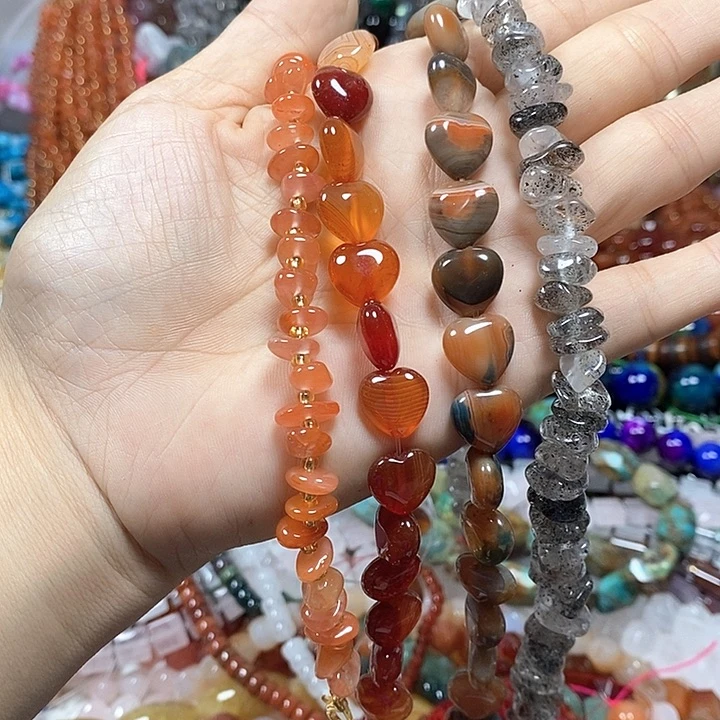 W***h未镶嵌玛瑙/玉髓珠宝半成品