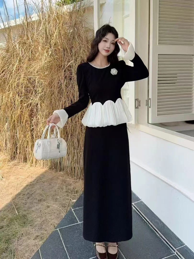 高级感甜美减龄两件套秋季新款优雅精致百搭显瘦套装