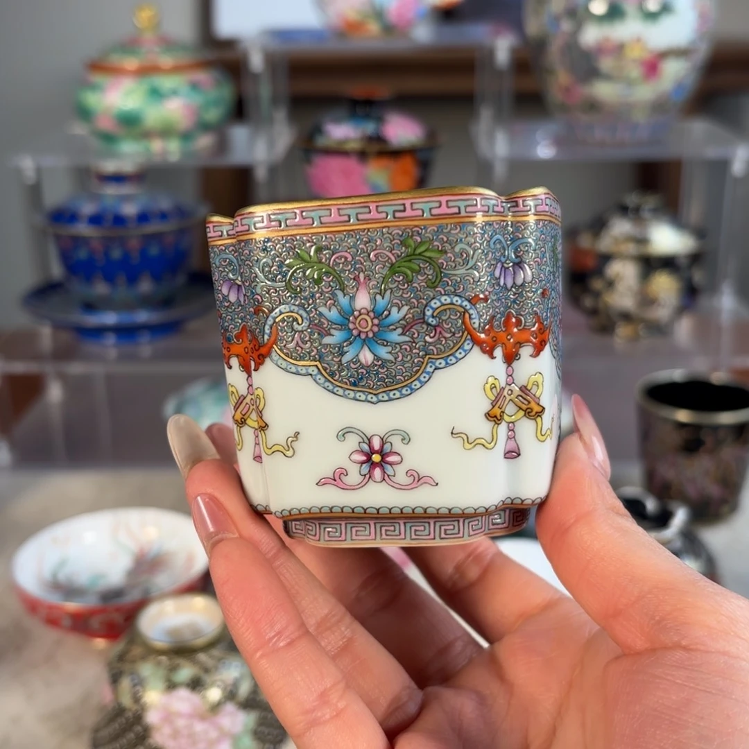 纯手工手绘 高端茶器