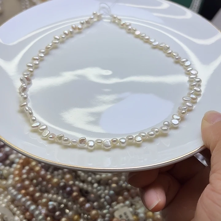 耳饰淡水珍珠合金