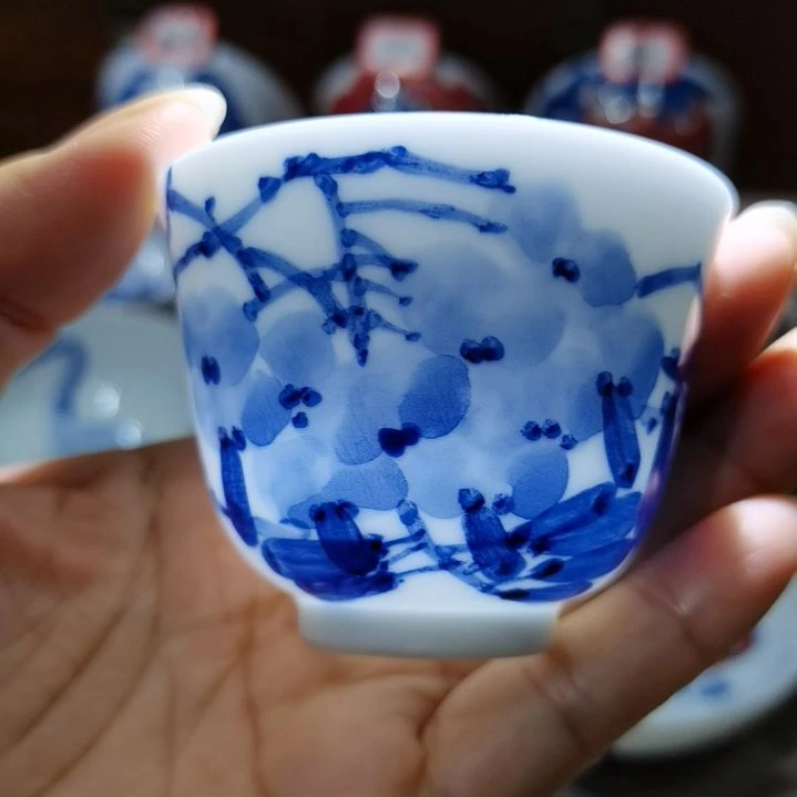 杯张学鸿老师青花