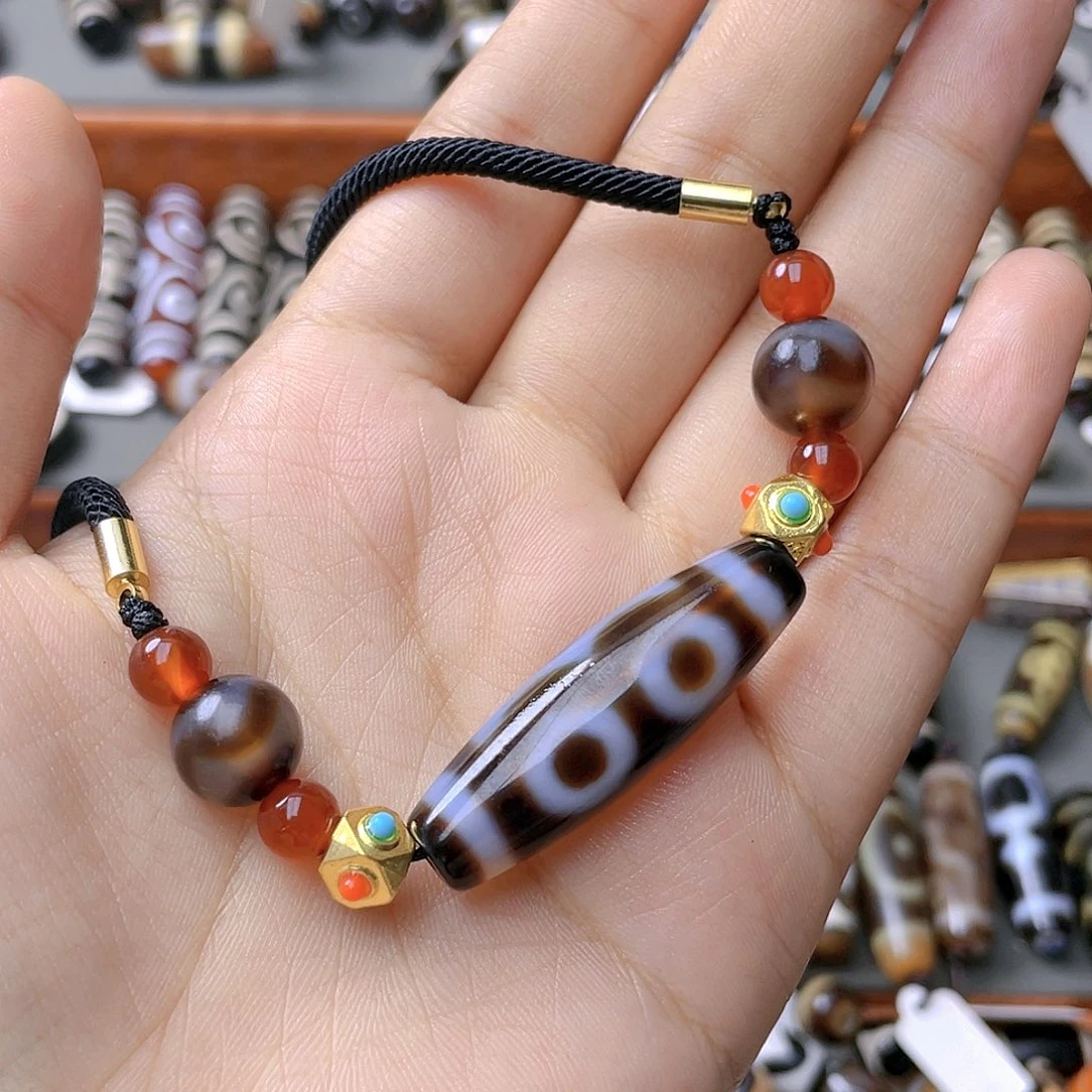 隔***剧玛瑙/玉髓未镶嵌颈饰