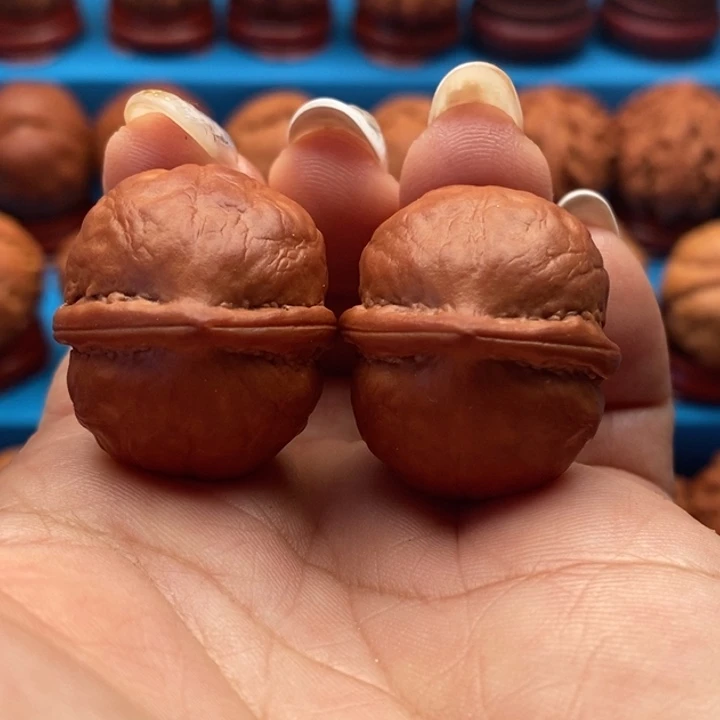 核桃精品文玩核桃手捻小苹果