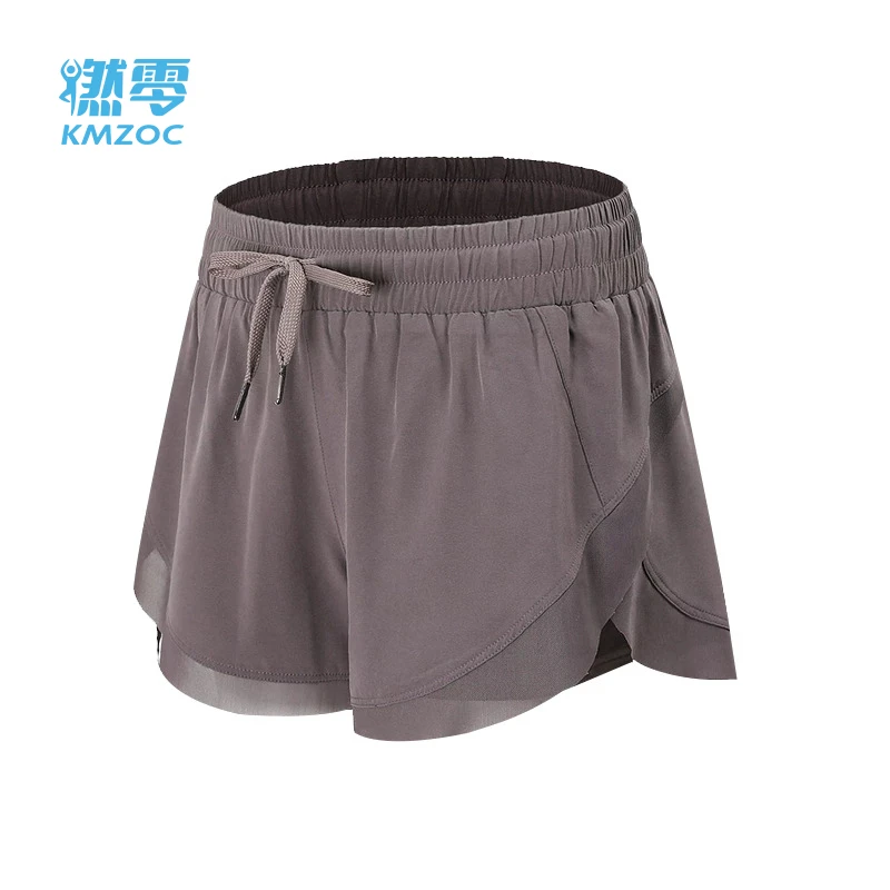 2028.短裤 透气宽松运动短裤防走光三分瑜伽跑步健身裤