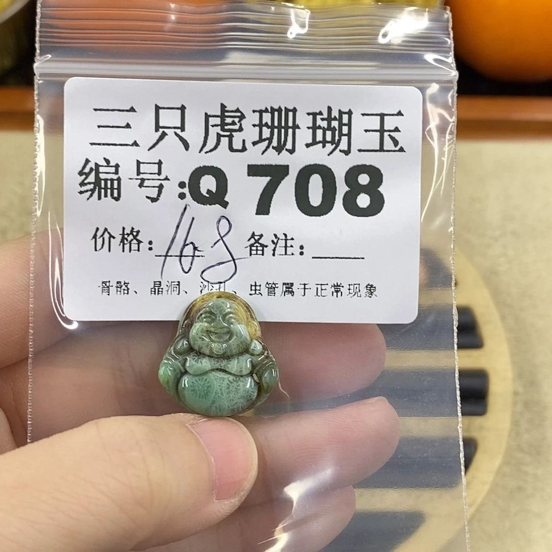 硅化珊瑚（珊瑚玉）1未镶嵌a****3