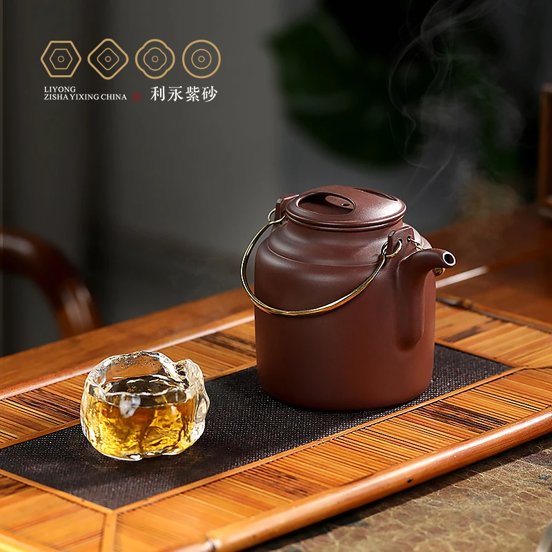 【百年利永】小洋桶原矿宜兴紫砂壶顾景舟成名作经典大容量问砂