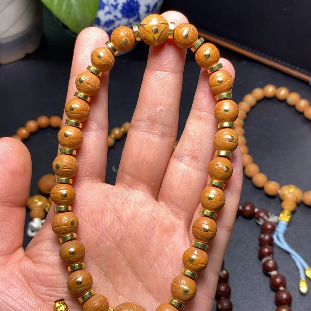 凤眼菩提手串用****8尼泊尔
