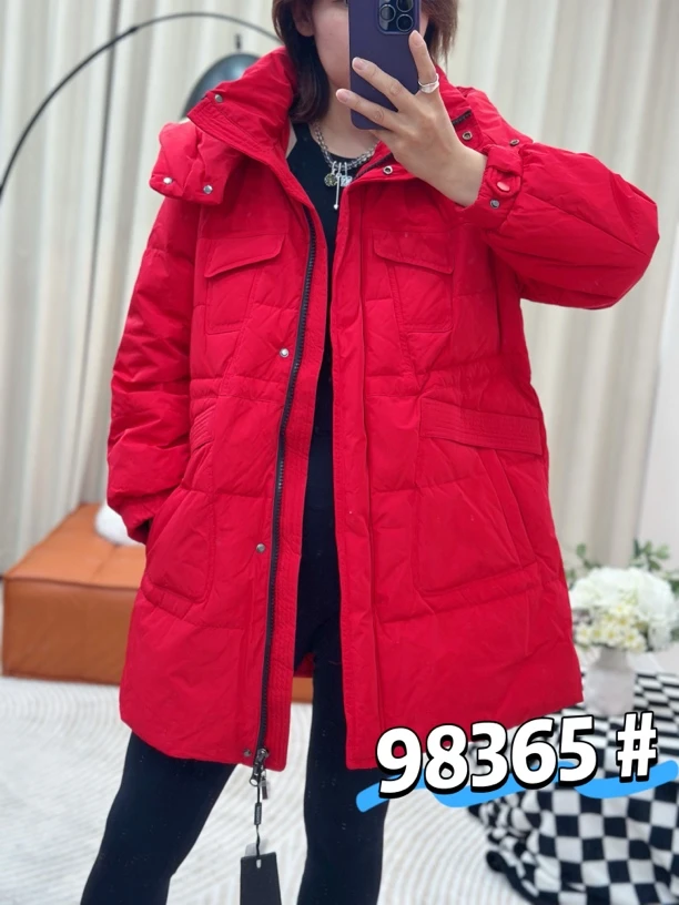 金影奇 时尚简约款一手长外套 98365