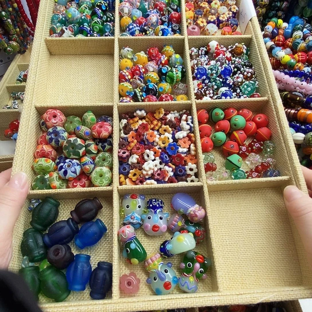 琉璃颈饰单珠喊我选1.5起