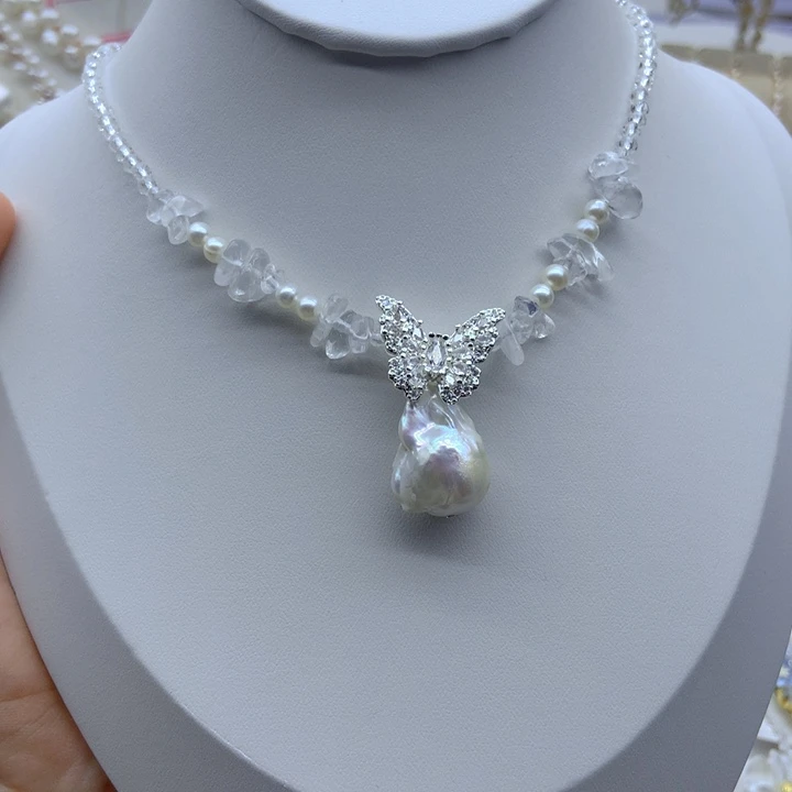 淡水珍珠未镶嵌颈饰