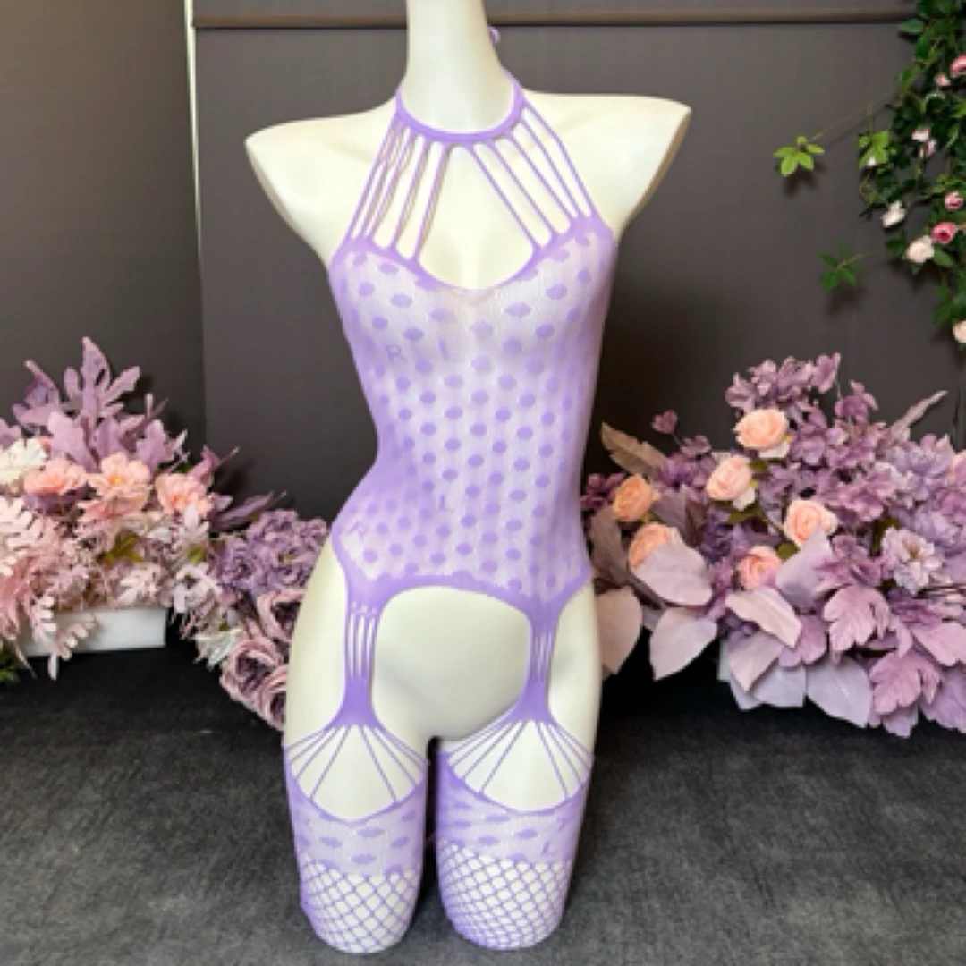 「weekness」家紫色连体衣