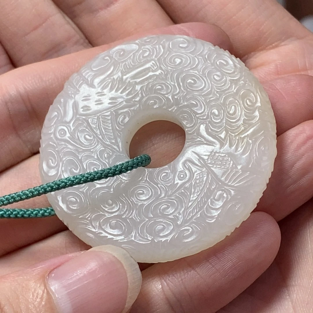 和田玉未镶嵌颈饰《***》