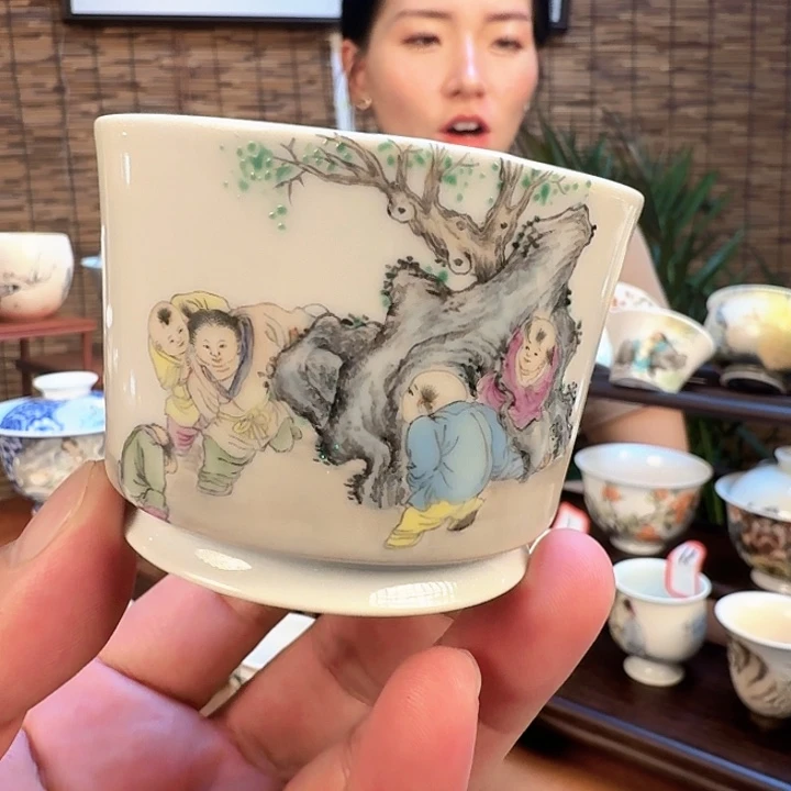 摆件景德镇手绘台词的艺术性与