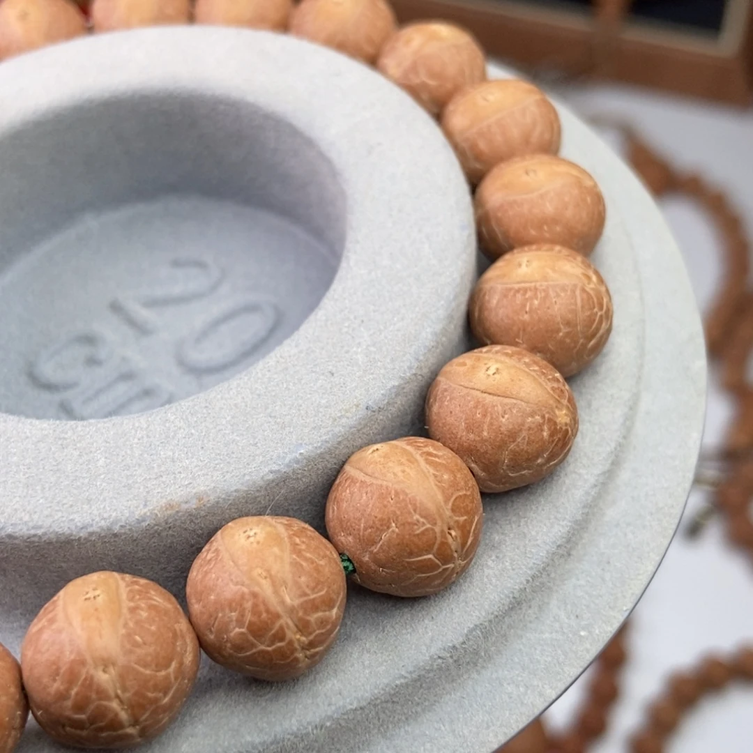 吊坠凤眼菩提尼泊尔凤眼实心粉皮白霜12