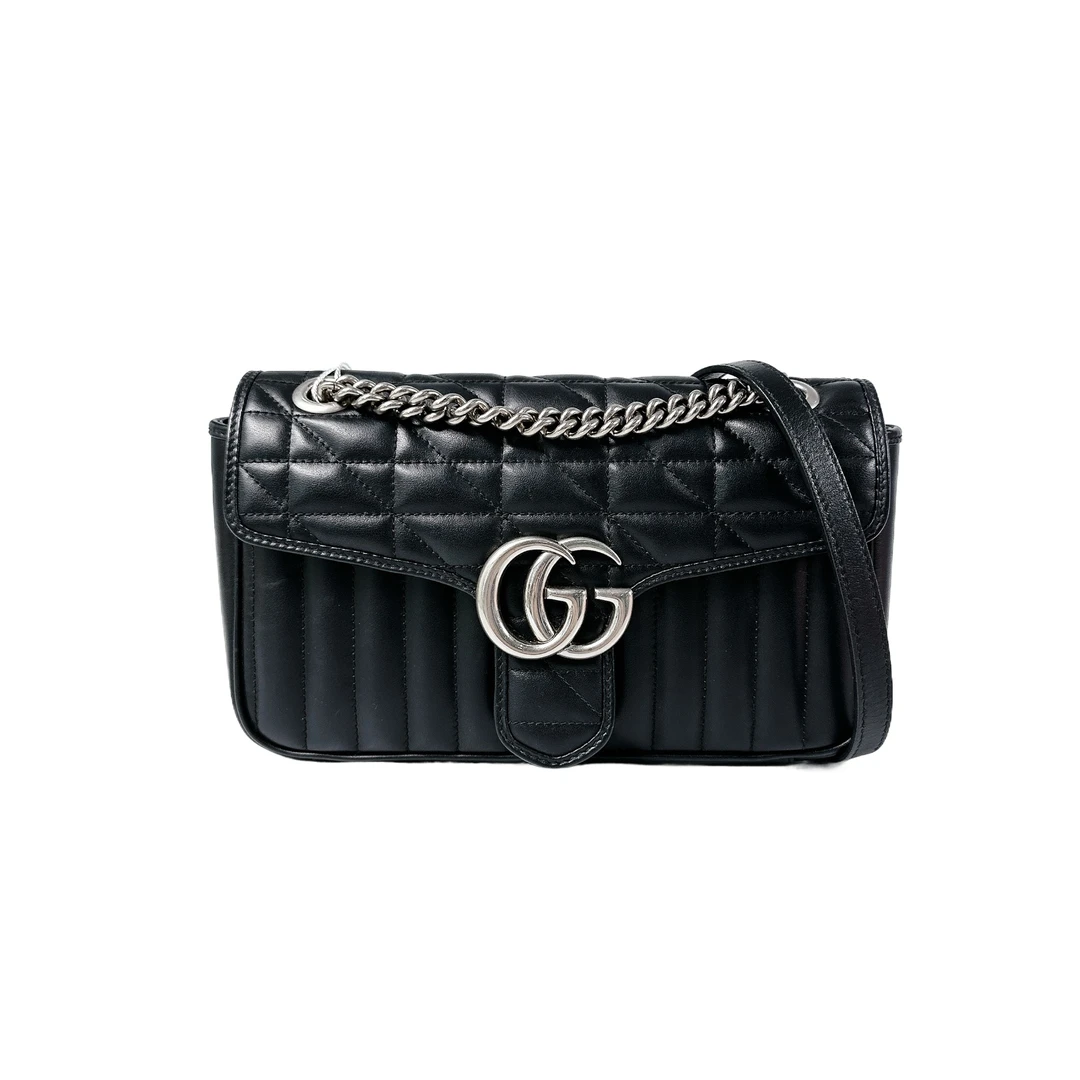 95新 古驰 安洁利严选GG Marmont/BK0151245 斜挎包