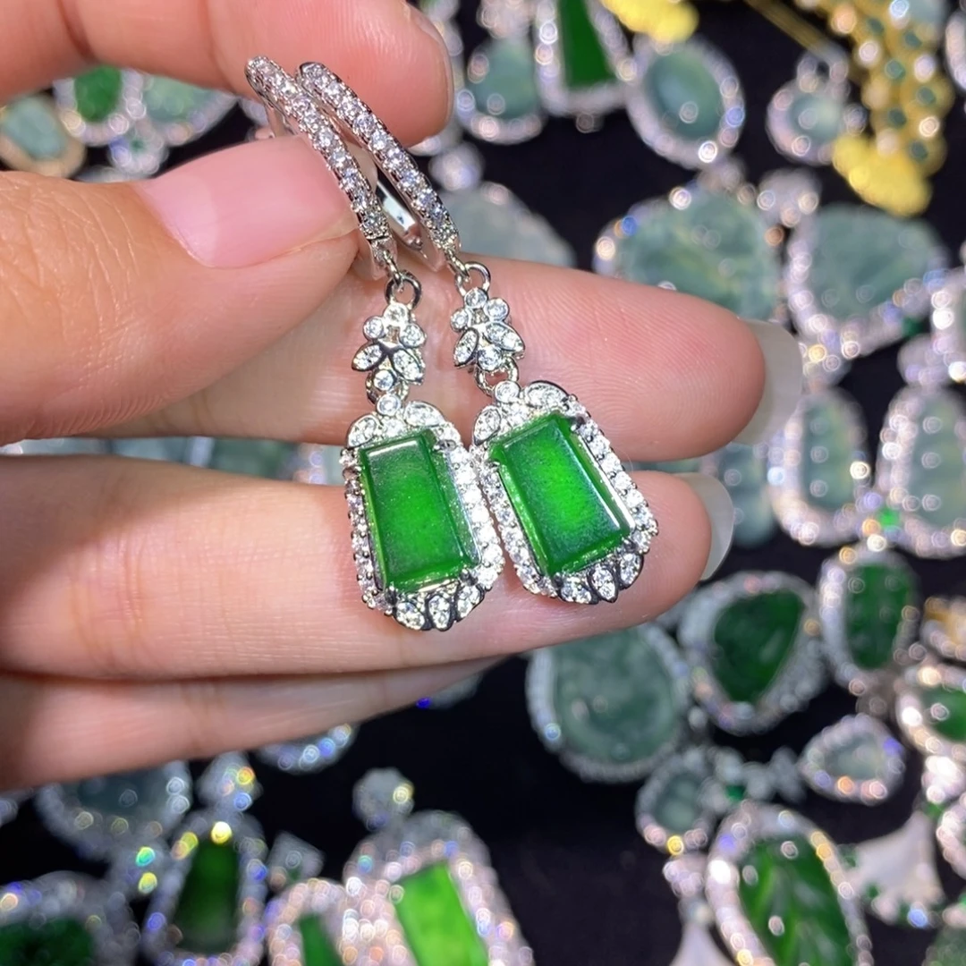 翡翠未镶嵌颈饰天然