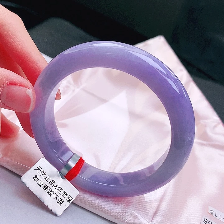 翡翠未镶嵌手镯缅甸天然a货翡翠手镯