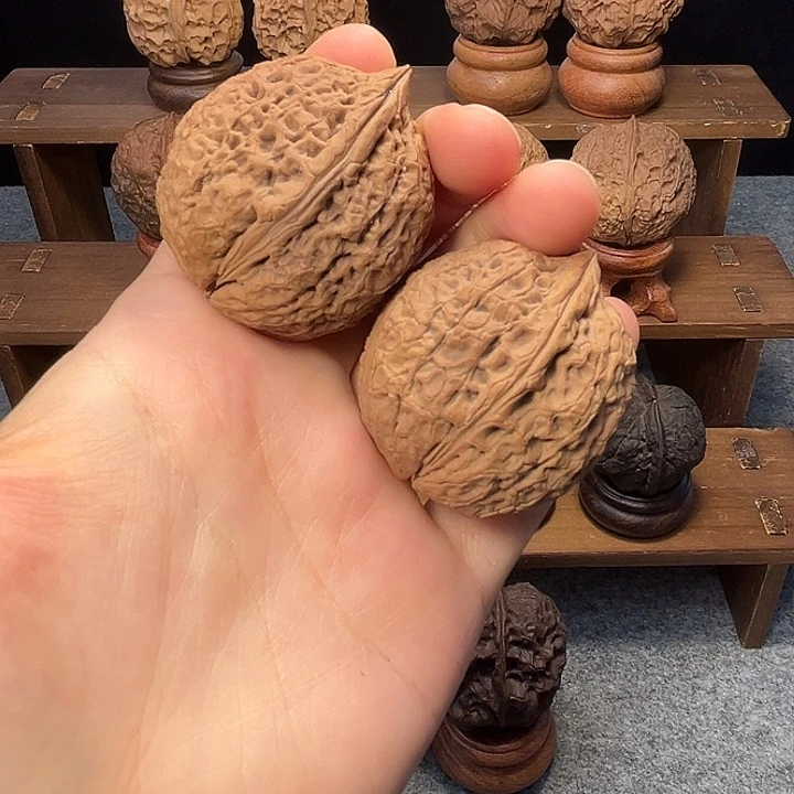 吊坠文玩核桃z粗筋罗汉头40mm