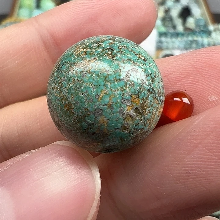 南红玛瑙配饰未镶嵌卡16.5