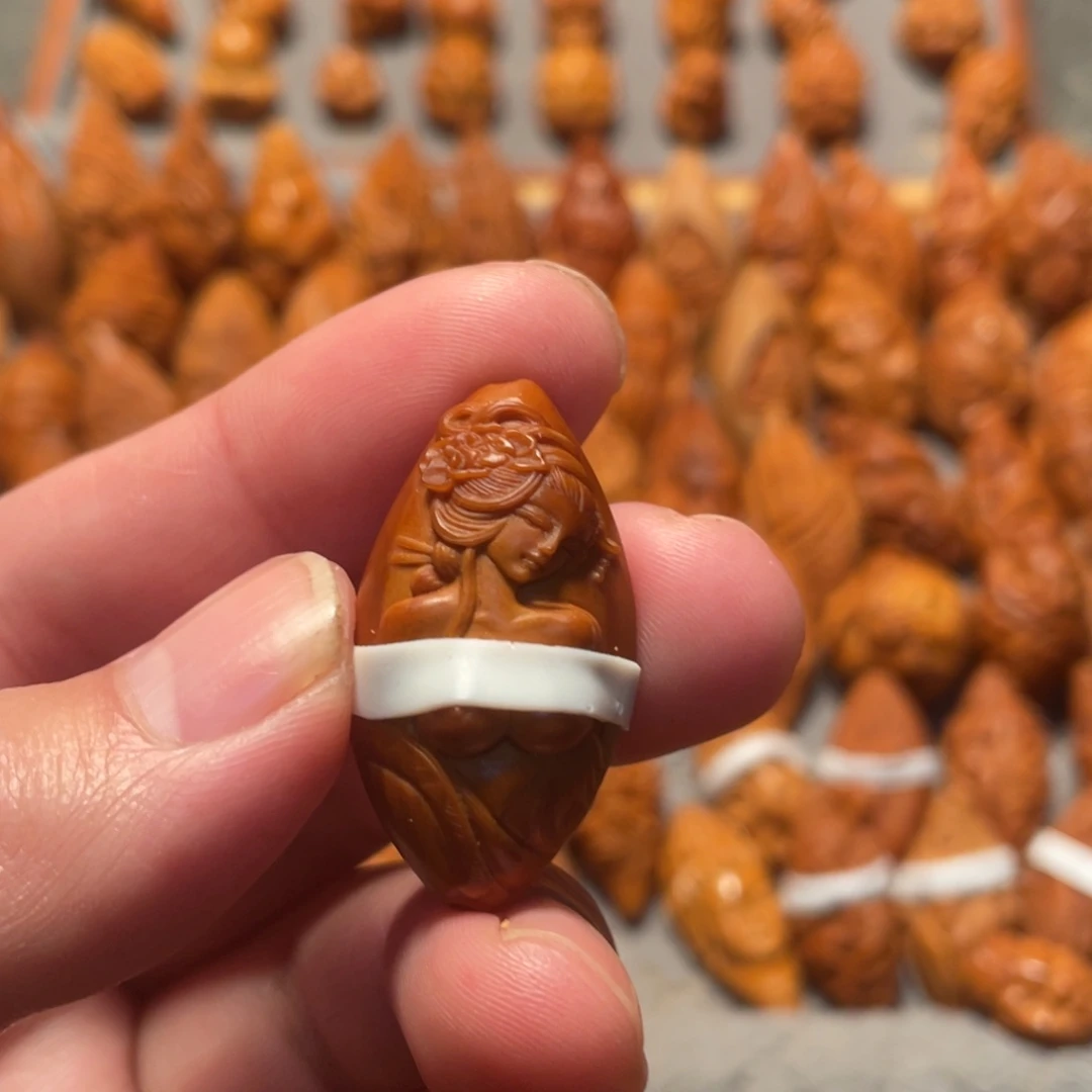 橄榄核手串/手链西施美女