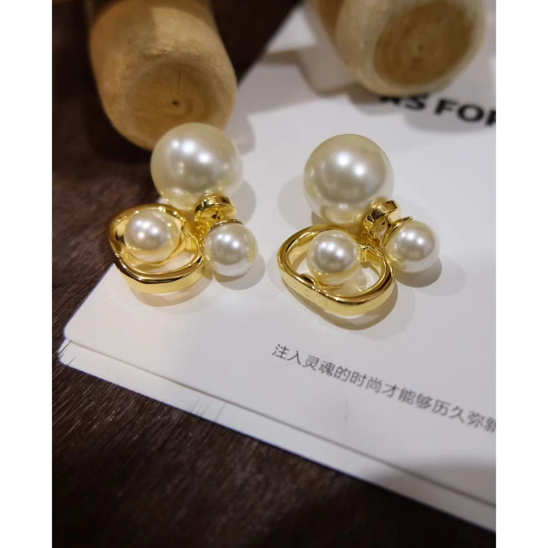 铜合金仿珍珠耳饰 DXX小晰饰品-新品-耳饰44345