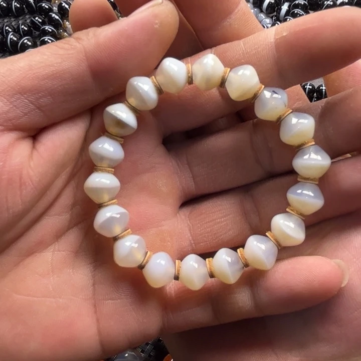 玛瑙/玉髓未镶嵌手链