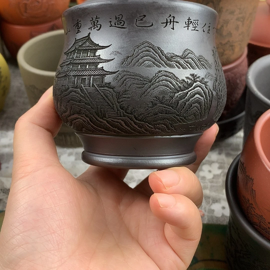 茶杯紫砂高端主人杯