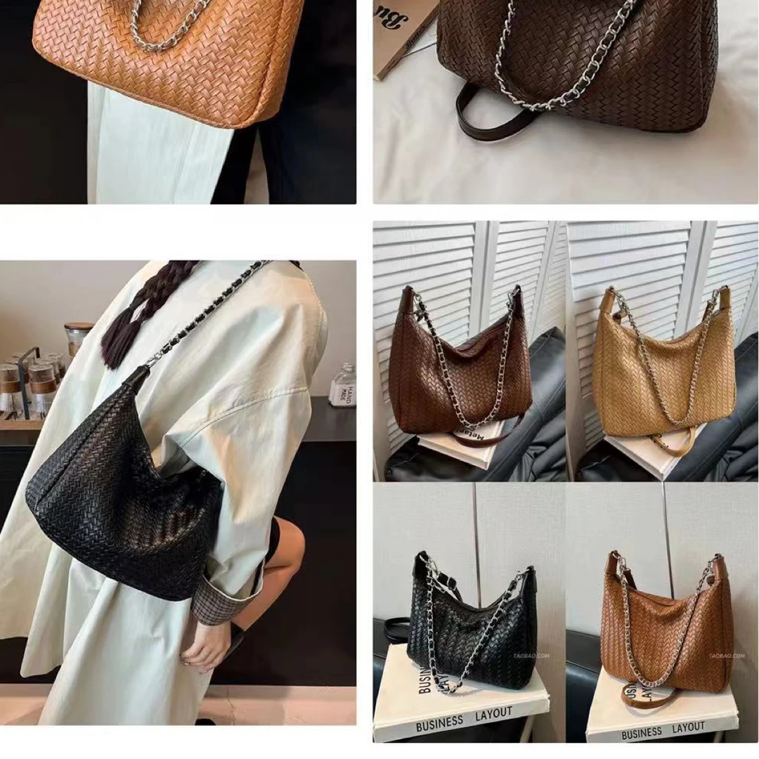 韩版爆款腋下单肩大容量包包女2025新款春夏上班通勤复古百搭大包