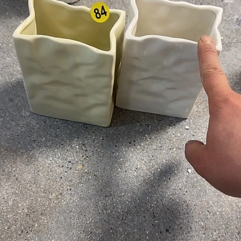 瓶瑕疵奶油➕正白盒子陶瓷